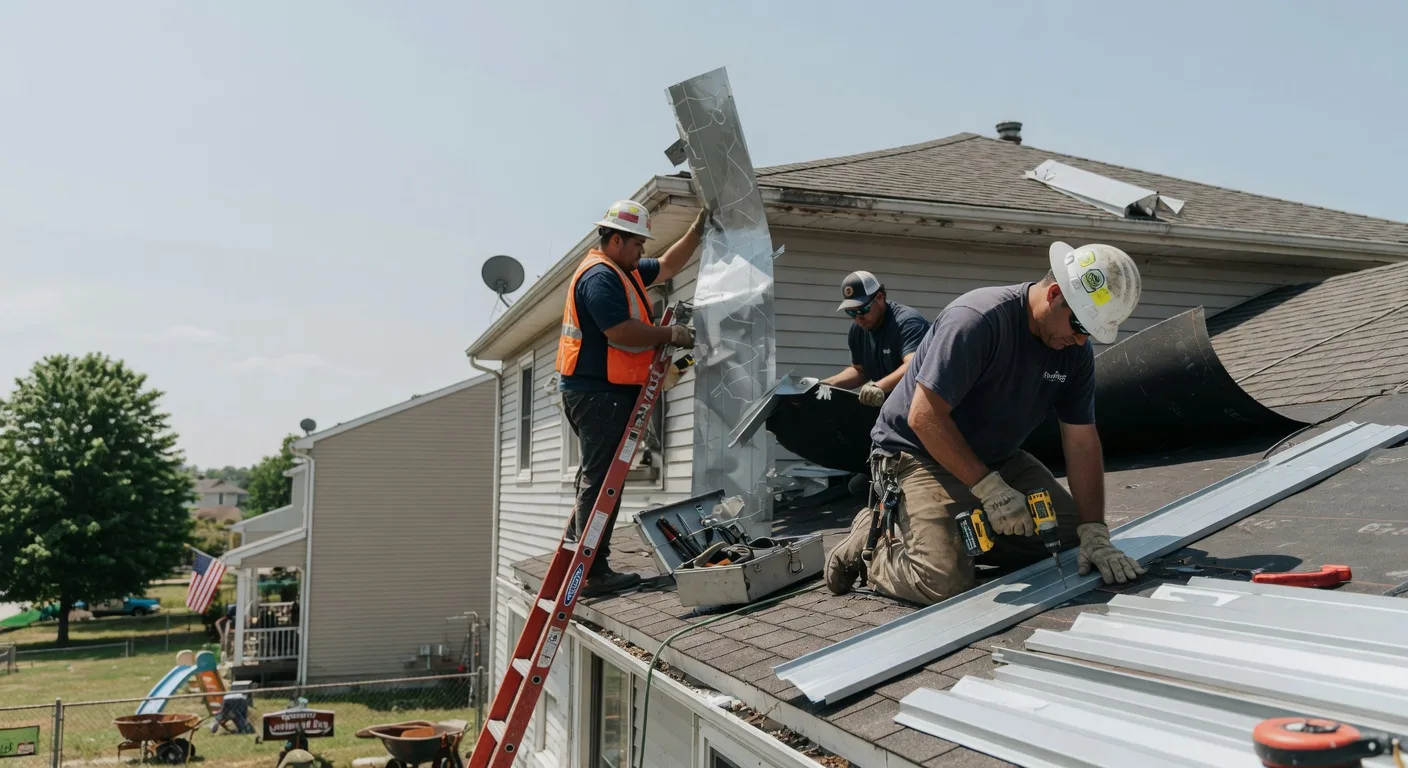 Metal Roof Repair in Nettie, WV